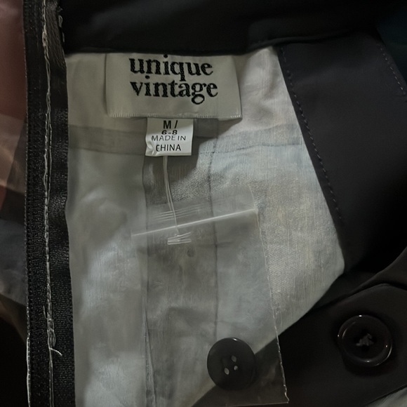 Unique Vintage Plaid Maxine Dress - Picture 3 of 5